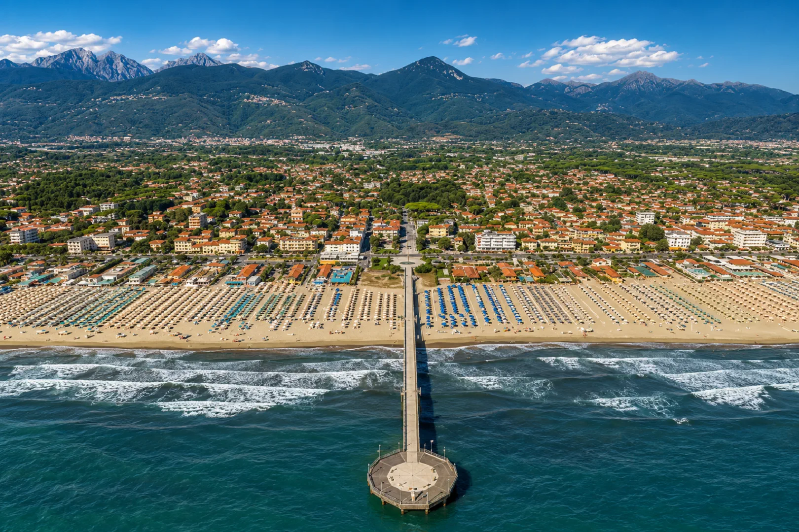 Spiagge della Versilia e paesaggio costiero